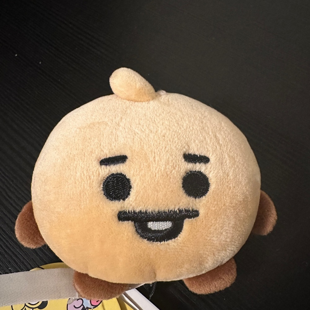 BT21 Mini Shooky Keyring Plush Keychain LINE FRIENDS X BTS Official Merchandise